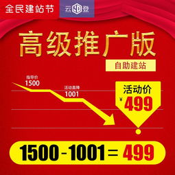 自助建站模式 高級推廣版網(wǎng)站